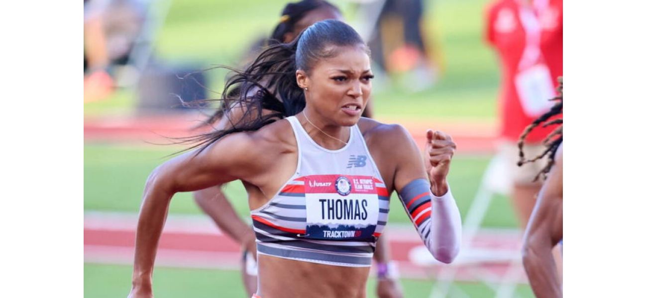 Gabby Thomas, an Olympic runner, is concerned about potential stalkers.