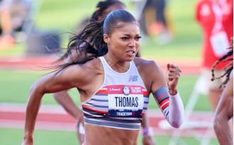 Gabby Thomas, an Olympic runner, is concerned about potential stalkers.