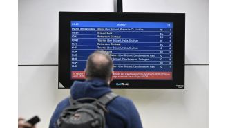 Flights over large portion of Europe suspended indefinitely due to technical error.