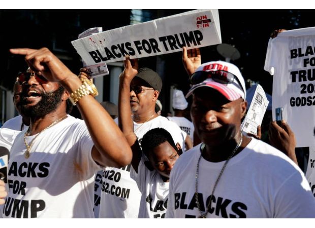 NY Magazine is accused of editing out black Trump supporters from their cover story about the inauguration event.