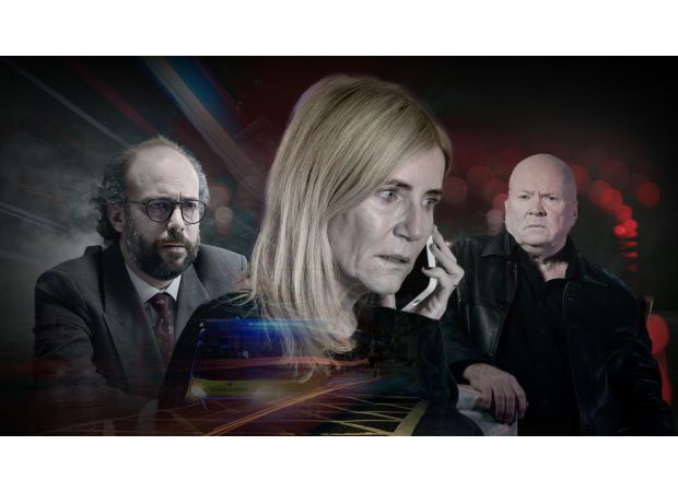 A shocking murder in EastEnders leads to a dramatic ambulance chase in the Square.