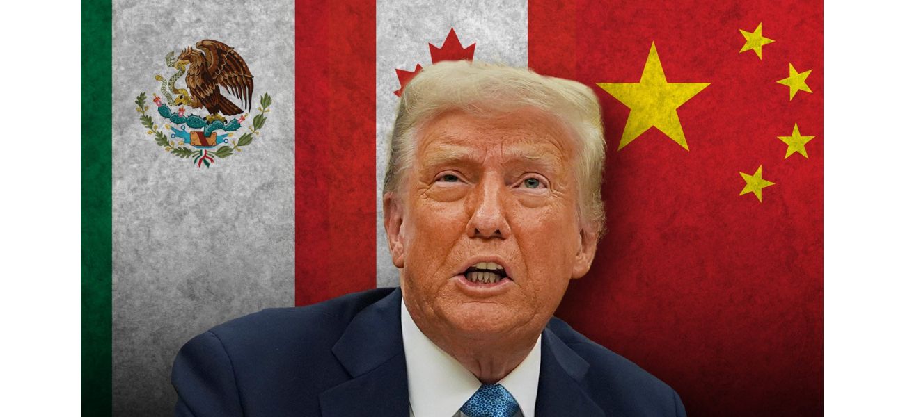 Trump plans to impose tariffs on Mexico, China, and Canada in response to their trade policies.