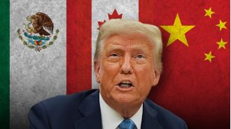 Trump plans to impose tariffs on Mexico, China, and Canada in response to their trade policies.