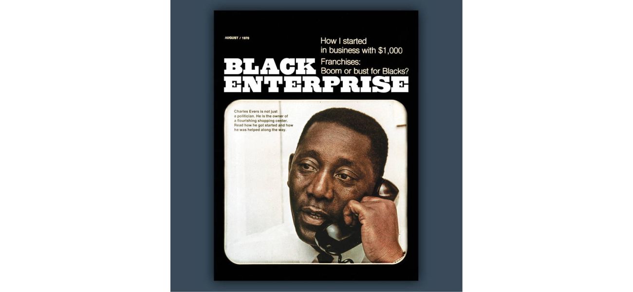 Black Enterprise magazine showcases Black history on its covers.