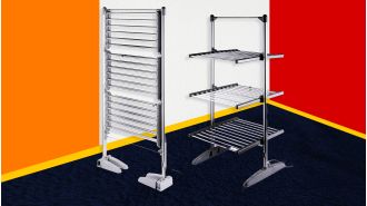 Save time and effort during winter laundry with Aldi's Heated Airers.