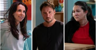 Ruby from EastEnders gets kicked out while Martin tells Stacey some important news.