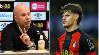 After his team's win against Bournemouth, Arne Slot addressed the rumors linking his player Milos Kerkez to a potential transfer to Liverpool.