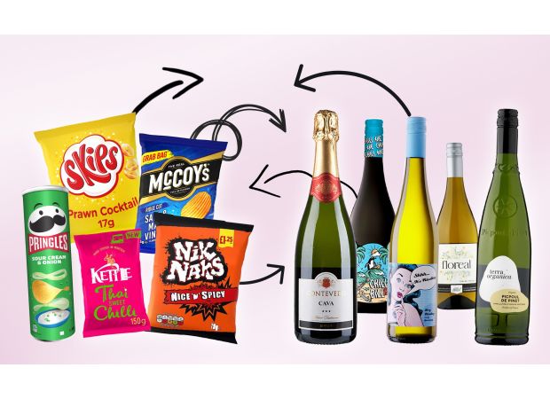 Skip the wine and cheese and opt for these snacks to complement your drinks.