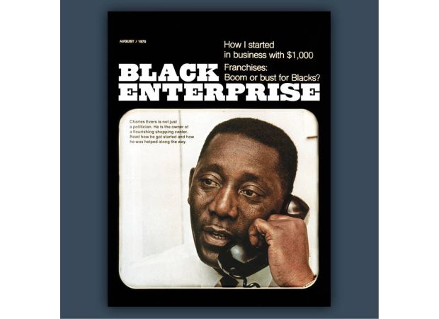 Black Enterprise magazine showcases Black history on its covers.