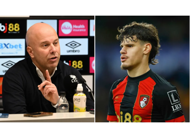 After his team's win against Bournemouth, Arne Slot addressed the rumors linking his player Milos Kerkez to a potential transfer to Liverpool.