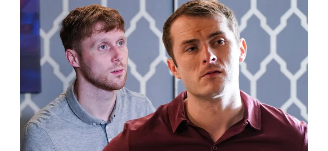 EastEnders' Jamie Borthwick meets up with ex co-star who looks completely different.