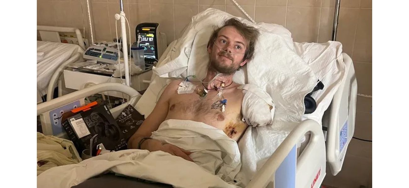 British volunteer injured in drone attack in Ukraine undergoes amputation of arm and leg.