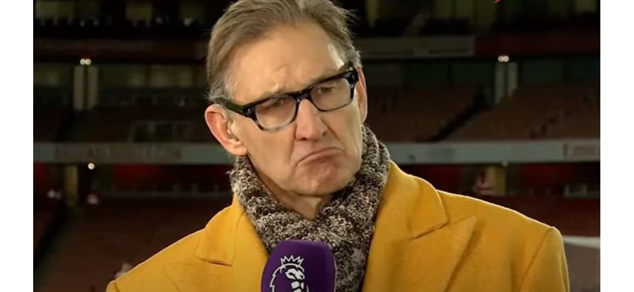 Tony Adams was unhappy with one particular Arsenal player during their defeat against Manchester City.