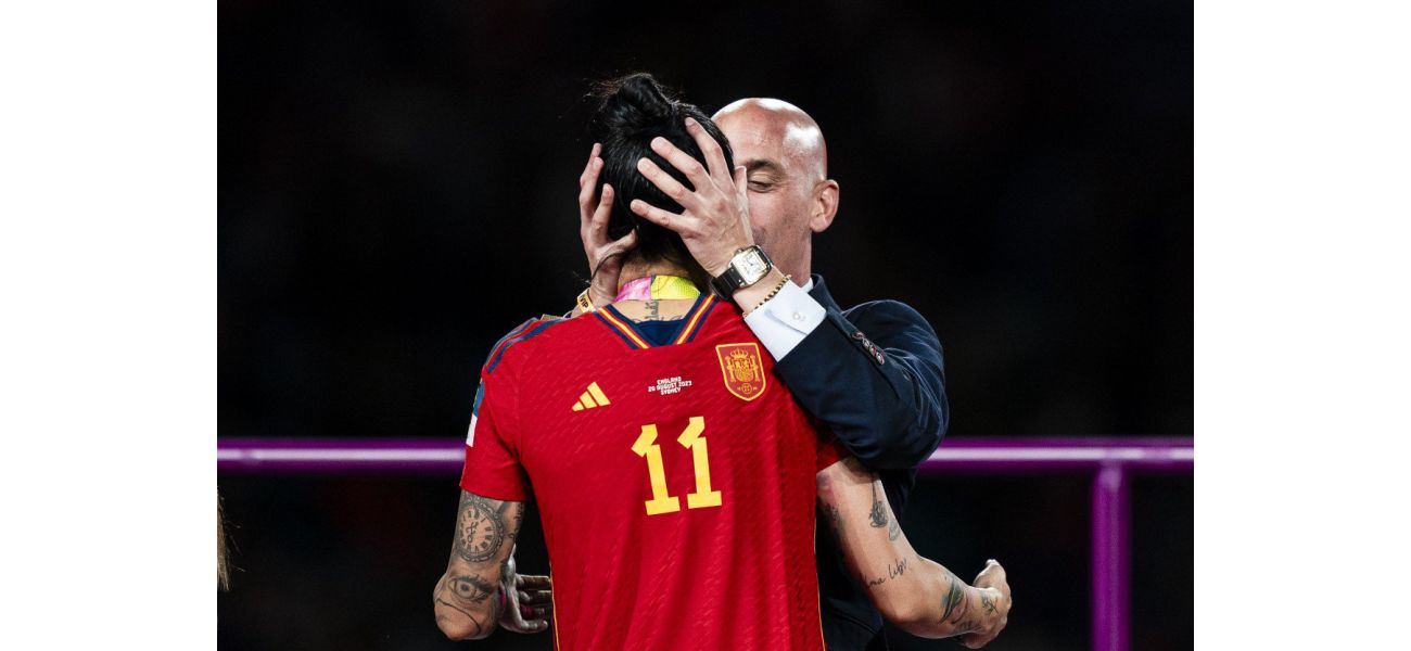 Jenni Hermoso of Spain says that the kiss she received from her football boss has tainted their World Cup victory.