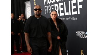Bianca Censori took off all her clothes at the Grammys while Kanye West remained fully clothed.