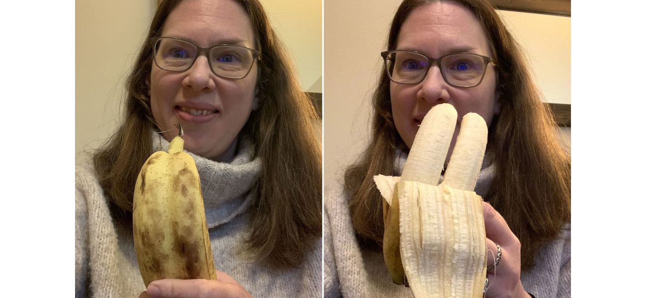 A woman discovers unique double banana in her fruit bowl after shopping at Morrisons.