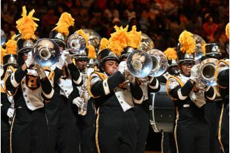 The West Coast hosts its inaugural HBCU battle of the bands featuring Nick Cannon and GloRilla.