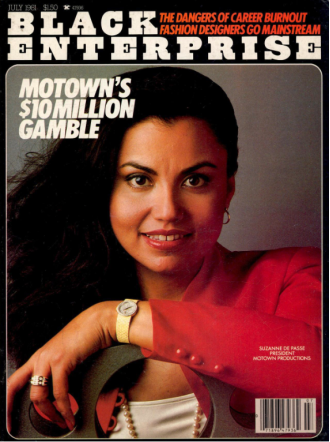 Suzanne de Passe recognizes Black Enterprise as a part of Black history.