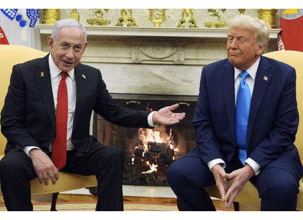 Trump suggests Palestinians in Gaza are unhappy and open to permanent resettlement.