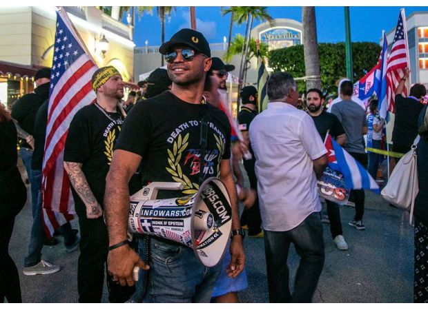 A judge gives a black church the trademark for Proud Boys after the group vandalized the church.