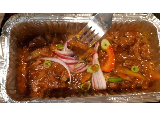 A restaurant was penalized for serving ostrich curry with sheep meat in it.