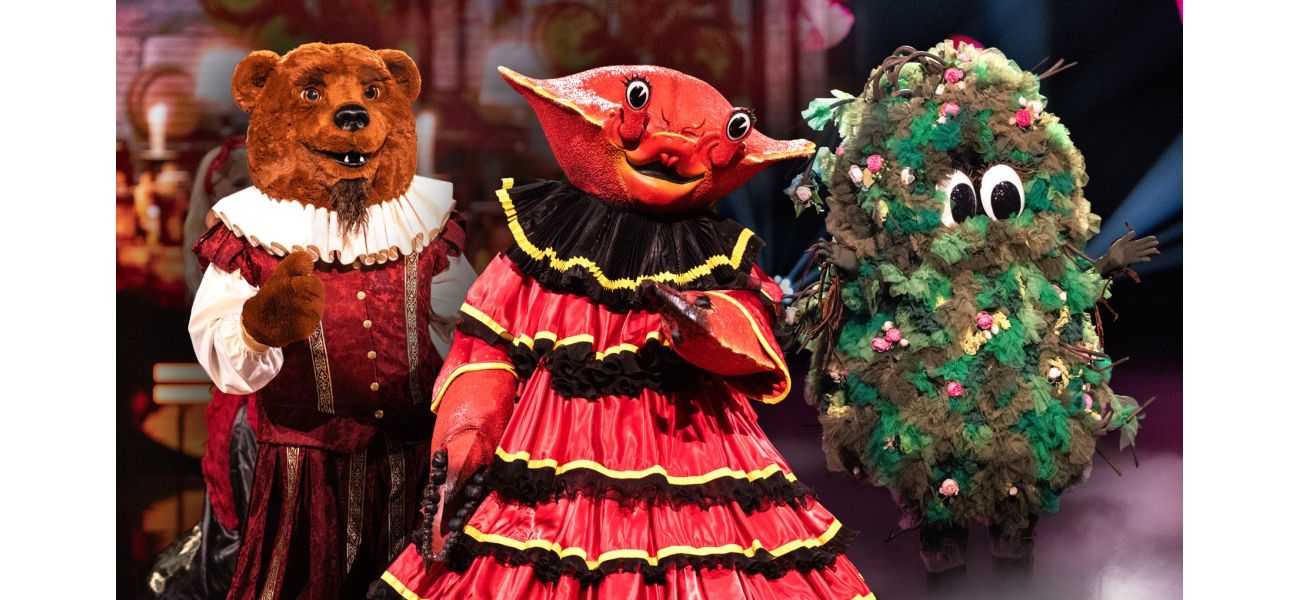 A costume on the UK's Masked Singer weighs as much as two bowling balls, making it the heaviest one on the show.