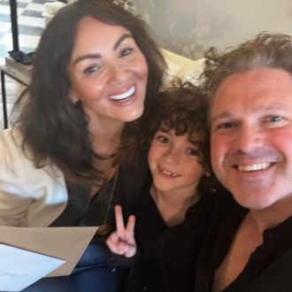 Actress Martine McCutcheon is back on social media after her husband ended their 18-year relationship.