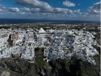 Greek island hit by earthquakes could cause volcanic eruption and tsunami.