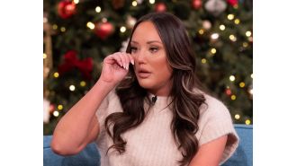 Reality TV star Charlotte Crosby was emotionally distraught after her newborn daughter had to be taken to the hospital.