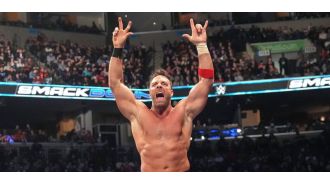 Wrestling fans emotional as performer breaks from planned speech to address mental health.