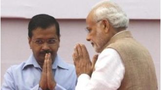 Delhi BJP win attributed to Modi's leadership by NDA, while Congress views it as a vote on Kejriwal.
