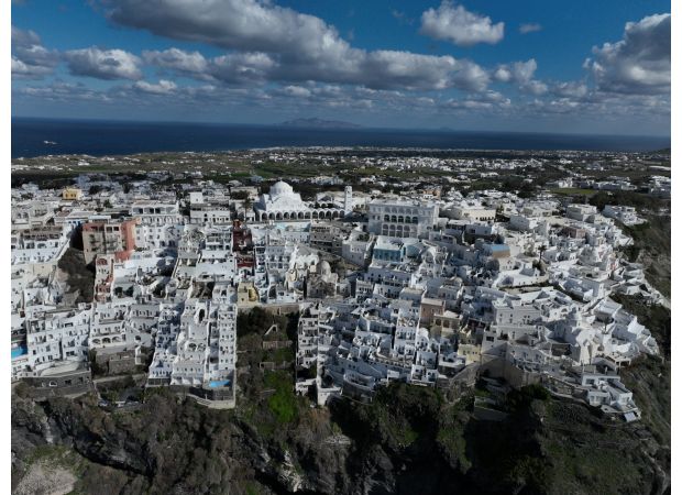 Greek island hit by earthquakes could cause volcanic eruption and tsunami.