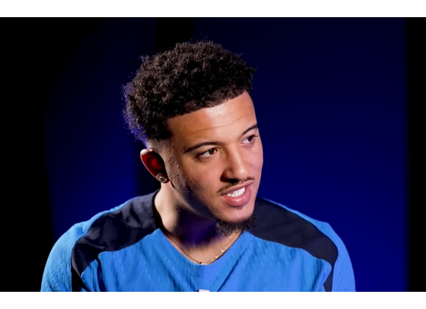 Jadon Sancho, who is currently on loan with Man Utd, reveals the most challenging player he faced during his time training with Chelsea.