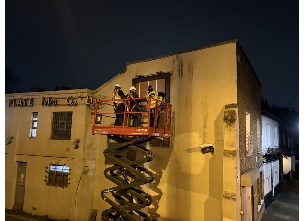 Banksy's iconic artwork in London building removed, causing outrage and disappointment.