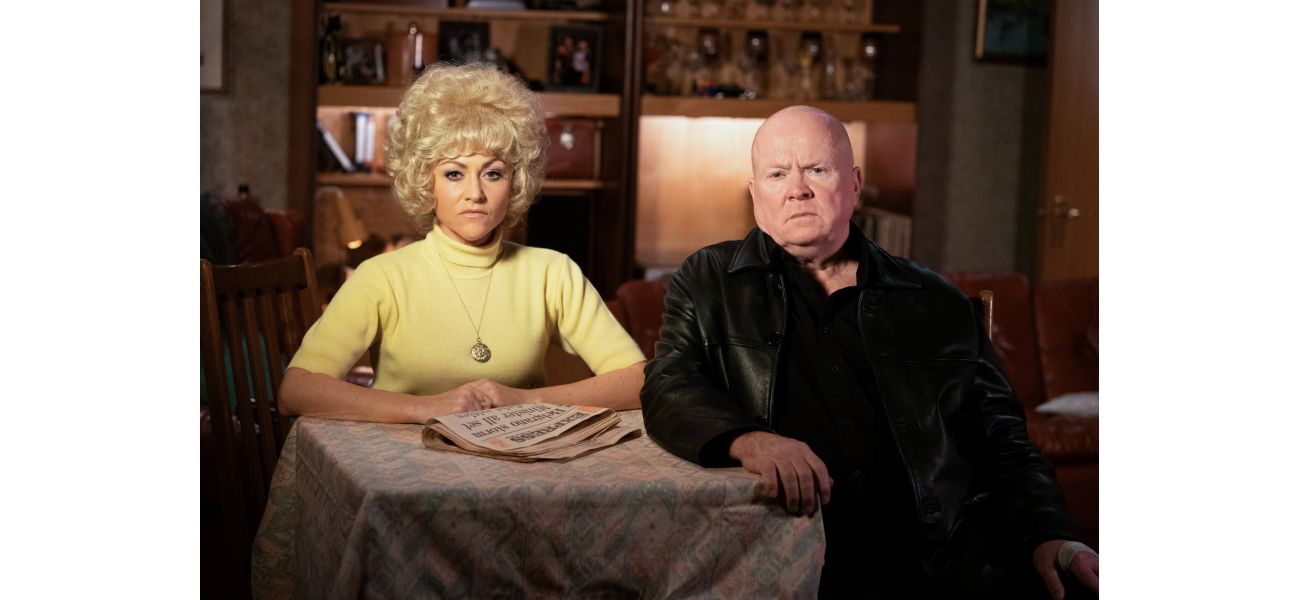 An actor from EastEnders talks about the comeback of a powerful and iconic TV character.