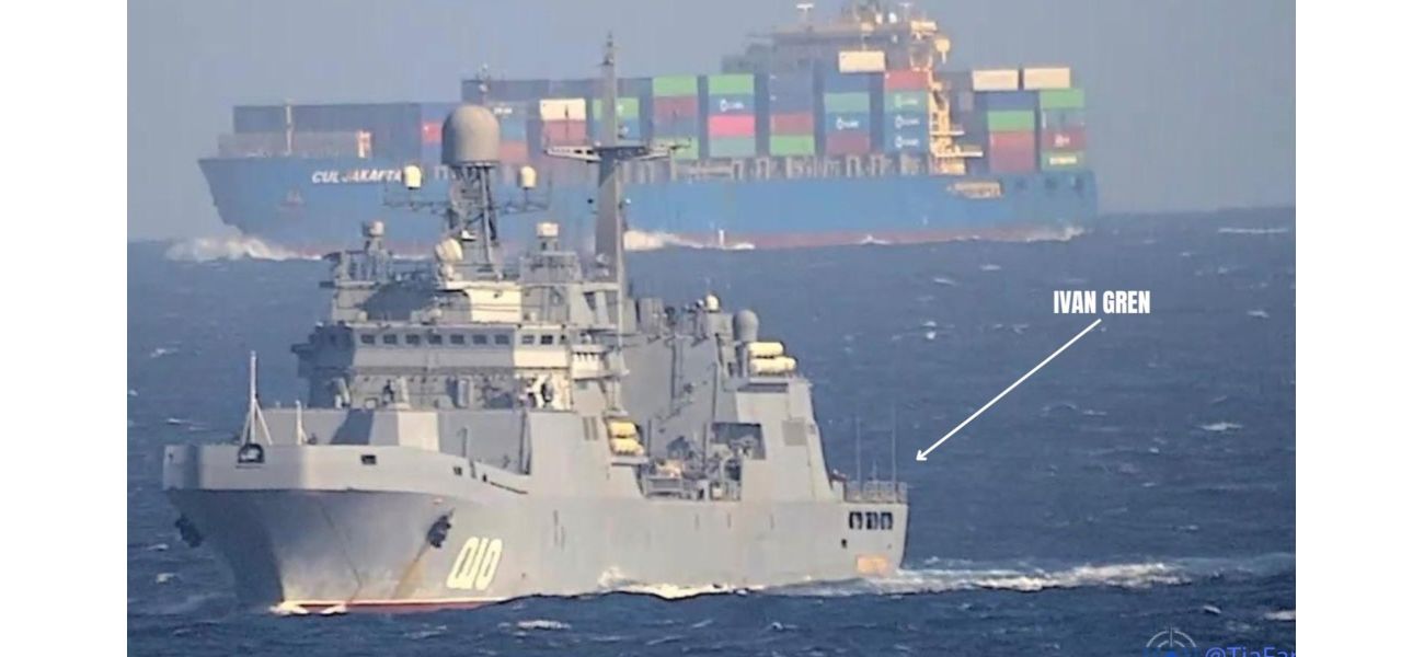 Putin is sending heavily armed ships near Dover's coast, raising concerns.