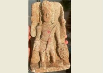 A 6th-century statue found in Bhadrak.