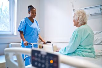 The government should prioritize home care to free up hospital beds.