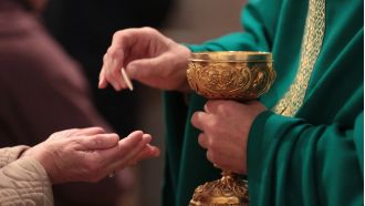 Church of England requires proper wine for communion, no substitutes allowed.