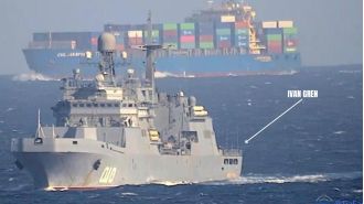 Putin is sending heavily armed ships near Dover's coast, raising concerns.