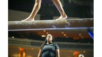 Morgan Price makes history as the first HBCU gymnast to achieve a perfect score.