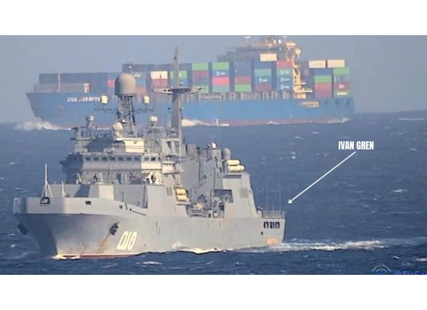 Putin is sending heavily armed ships near Dover's coast, raising concerns.