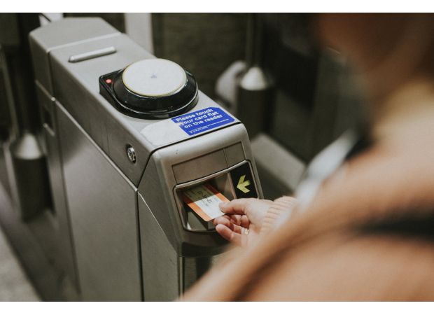 A person who avoided paying train fare has to repay £12,000 after being caught doing so 736 times.