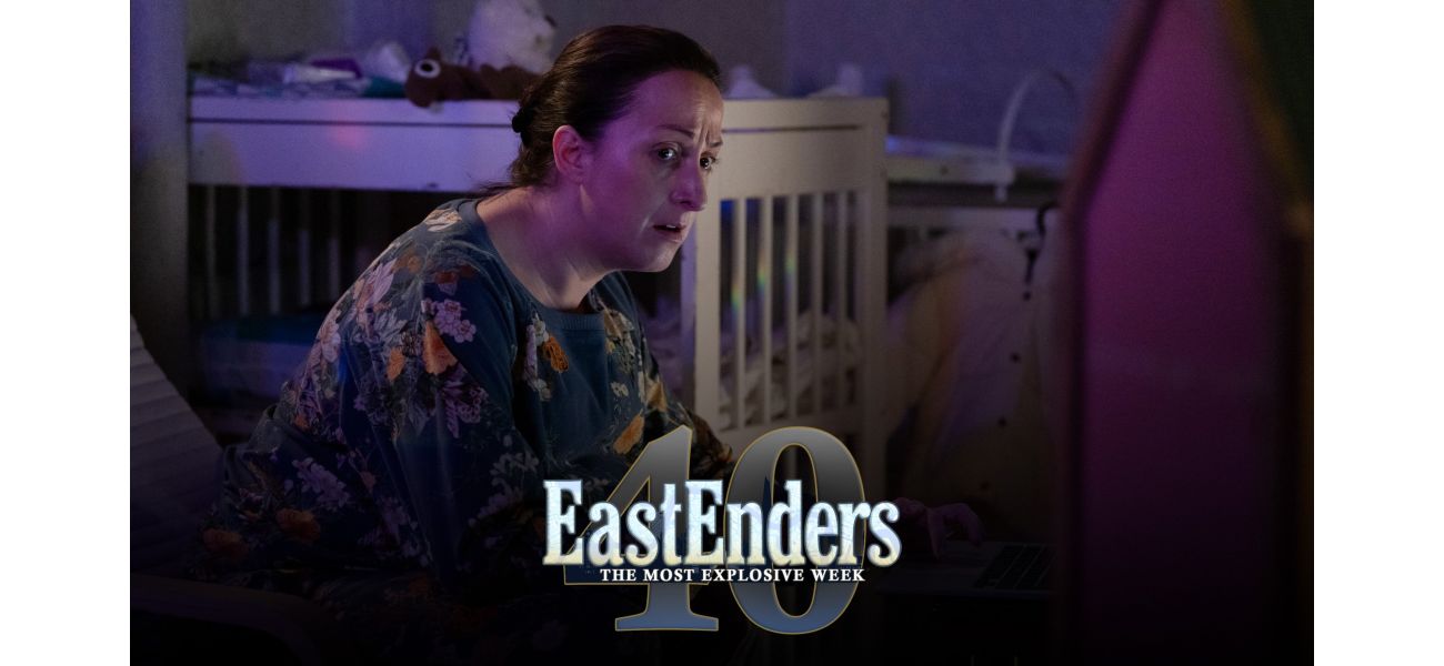 Sonia from EastEnders goes into labor while trying to escape dangerous flames, leading to her departure from the show.