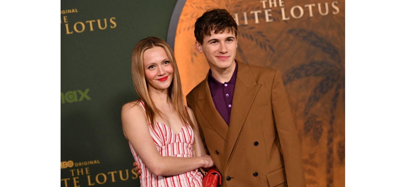 Iris Apatow looks just like her famous mom as she supports her boyfriend, a star on White Lotus.
