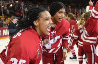 More and more black women are becoming interested in playing college hockey.