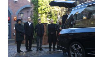 A teenager on Coronation Street is praised for killing someone during a funeral.