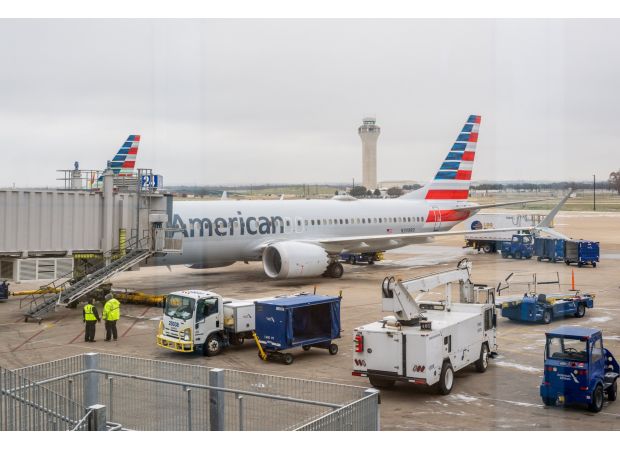 AA flight was delayed due to a 