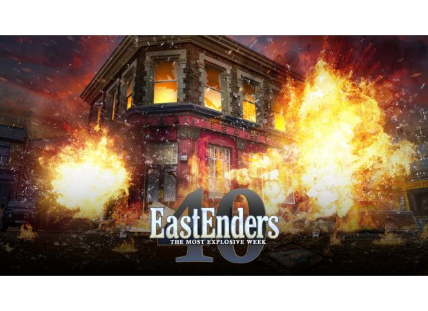 A popular EastEnders character was stunned by a clever plot twist during the show's anniversary.