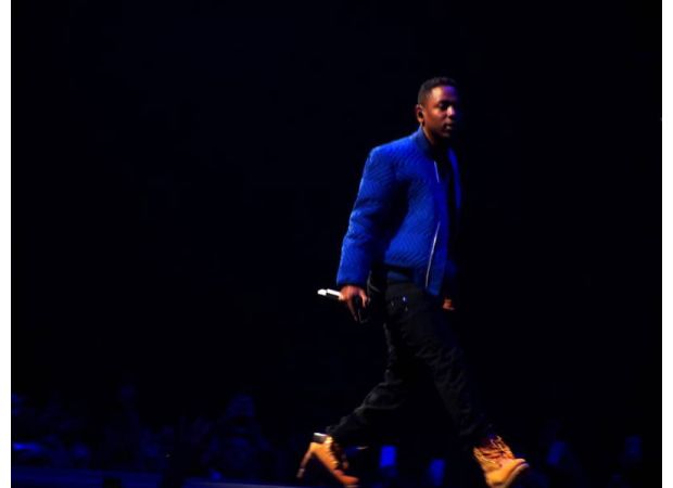 Kendrick Lamar wore a unique jacket designed by a British-Jamaican designer for his memorable Super Bowl halftime performance.